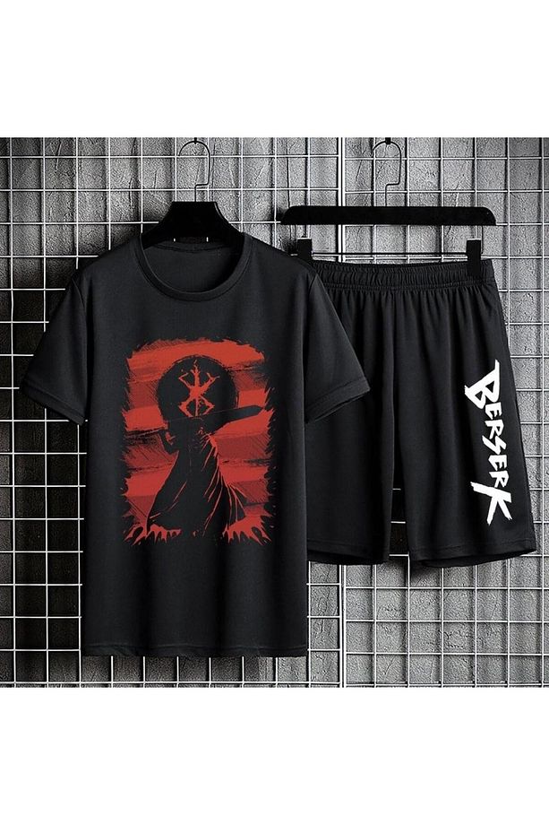 Berserk Set Tshirt Şort model801 - 1