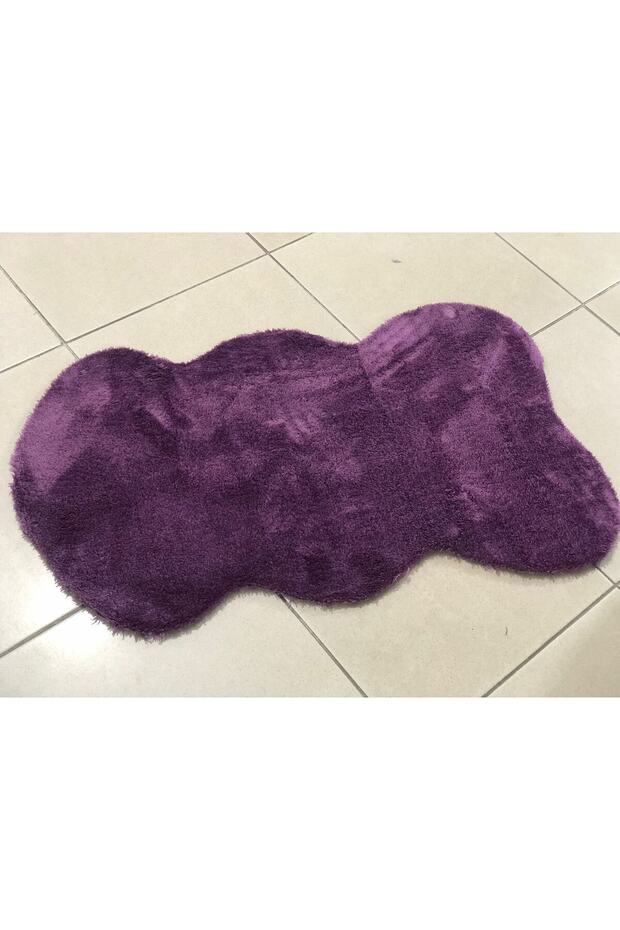 Mor Peluş Halı Peluş Halı - 1