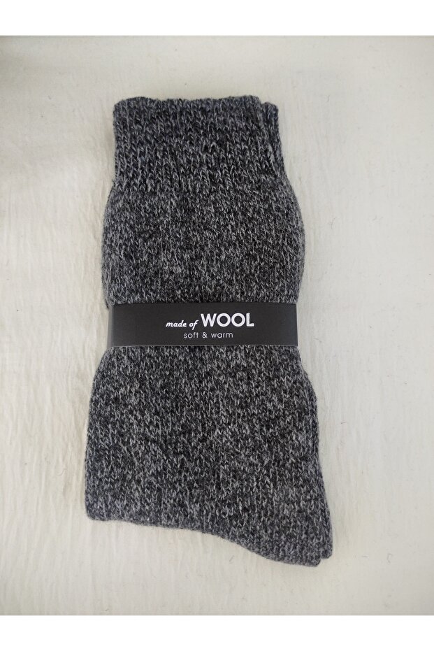 MEN'S WINTER WOOL WOOL SOCKS 2-PACK (SOFT & WARM) - 2