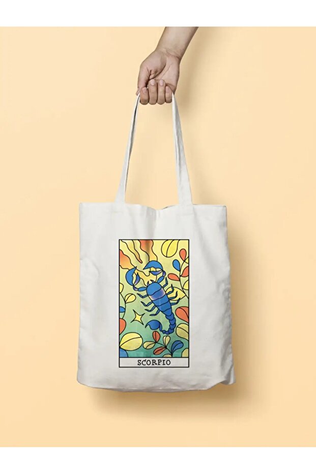 TAROT SCORPIO CARD SCORPIO Zodiac CLOTH BAG