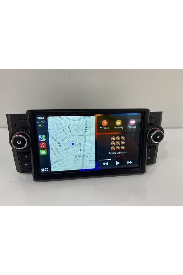 Fiat Linea Android 2-32 Uyumlu Multimedya Carplay Ahd Kamera Qled Ekran - 4