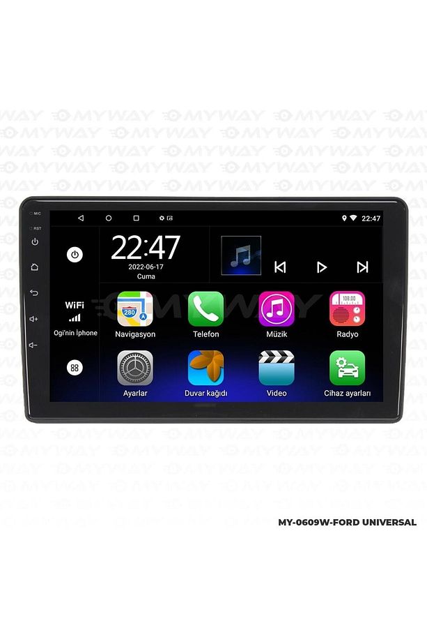 HONDA CİVİC FB7 ANDROİD 12 MULTİMEDYA CARPLAY 2GB RAM+32GB HDD NAVİGASYON EKRAN - 3