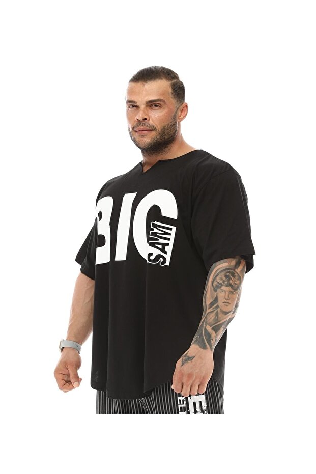تي شيرت تدريب كبير الحجم من نوع Big Sam 3341