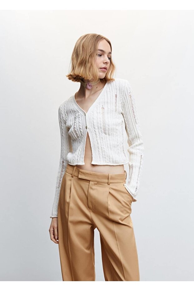 Wideleg Lyocell Pantolon - 7