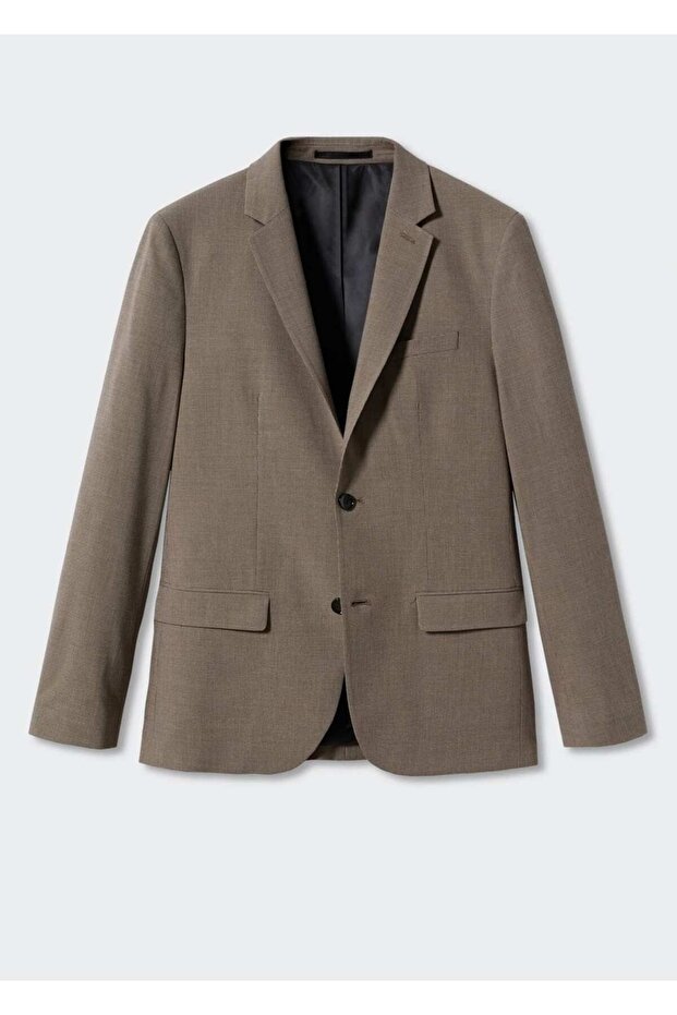 Süper Dar Kesimli Blazer Ceket - 3