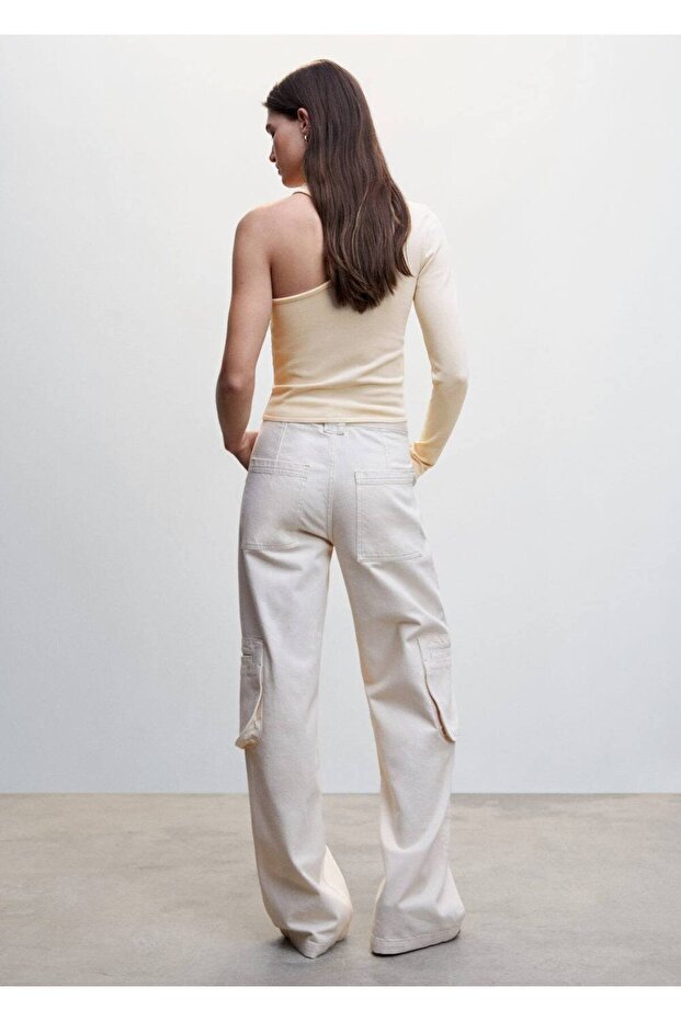 Düğümlü Asimetrik Üst - 4