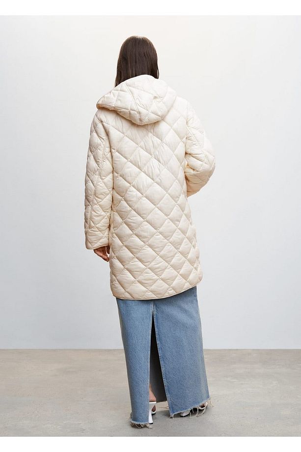 Kapüşonlu Kapitone Anorak - 4