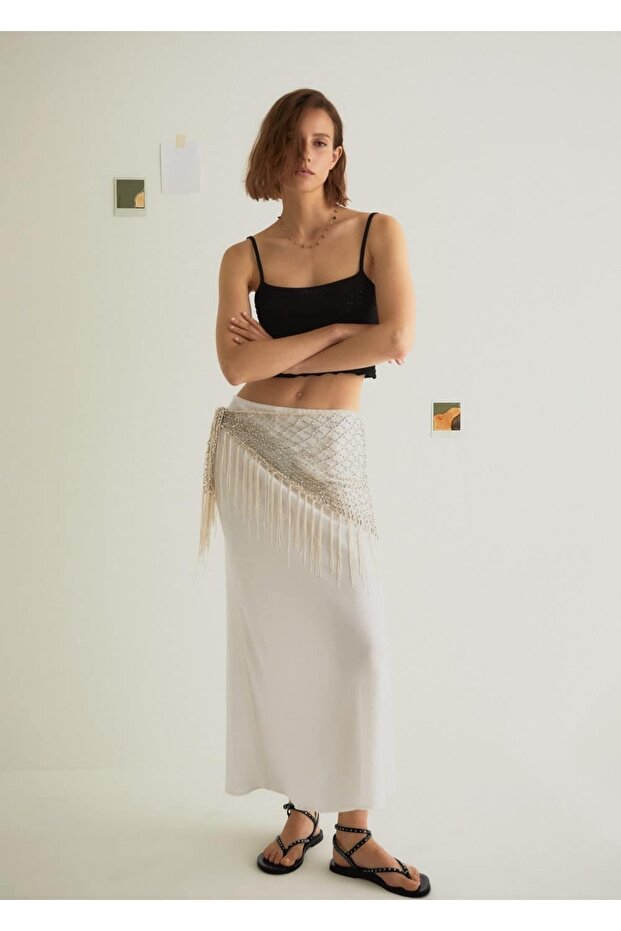 Triko Cropped Bluz - 7