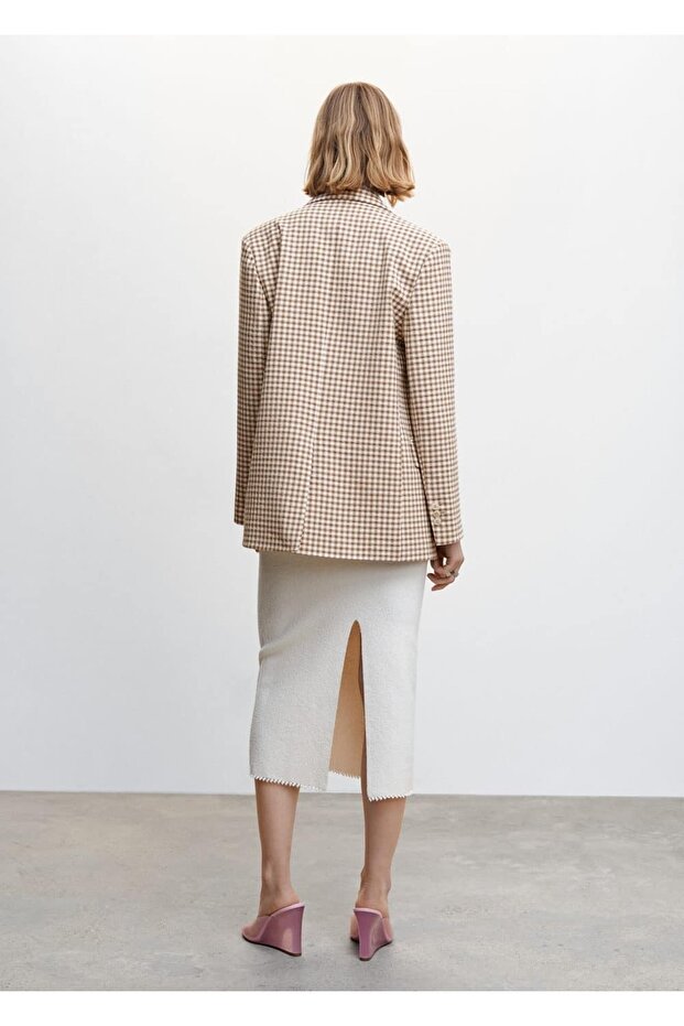 Pötikareli Blazer Ceket - 4