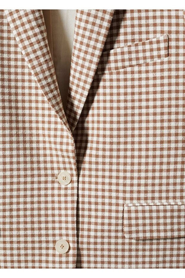 Pötikareli Blazer Ceket - 6