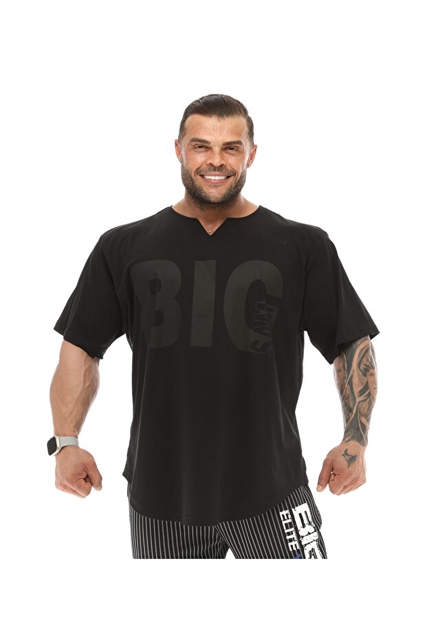 Oversize Rag Top Antrenman Tişörtü Big Sam 3341 - 1