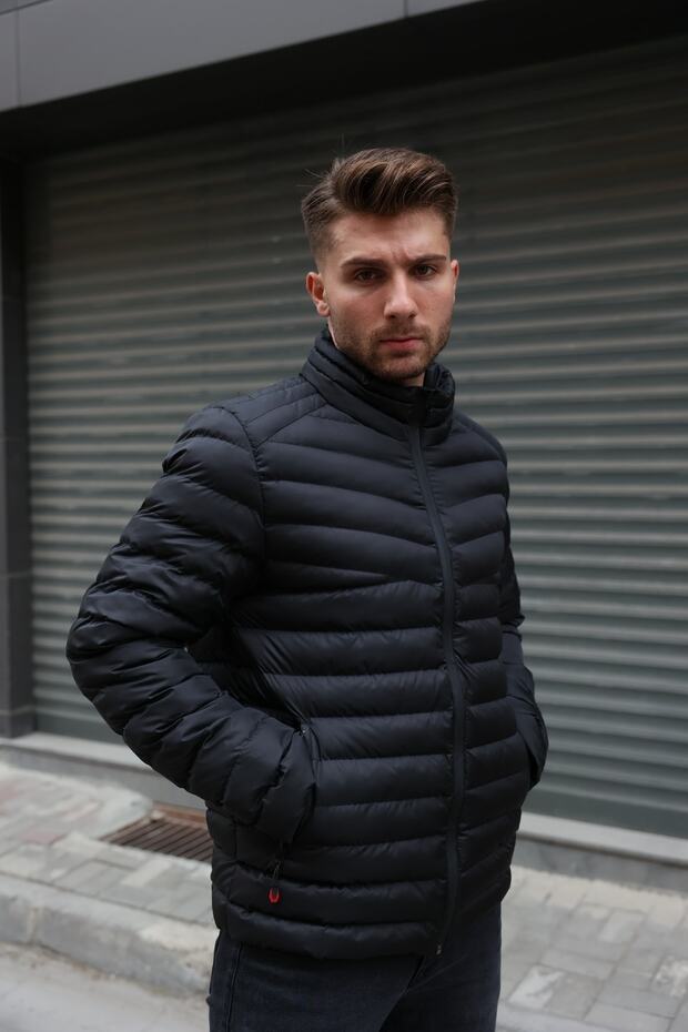 Men's Waterproof Lined Puffer Jacket - 6