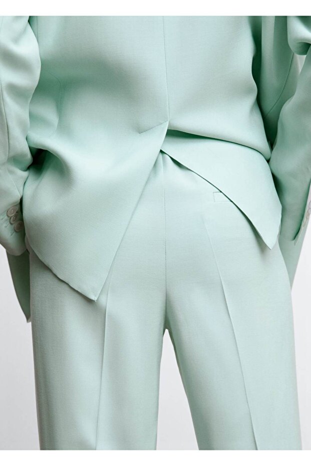 Gerade geschnittene Stoffhose - 20