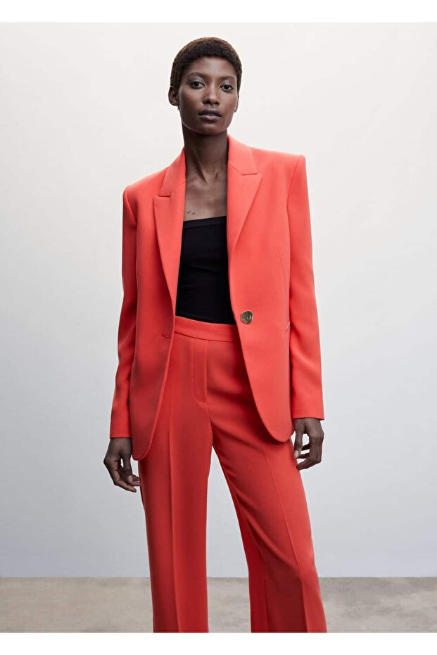 Wideleg Kumaş Pantolon - 20