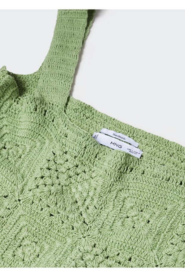 Kroşe Pamuklu Elbise - 14