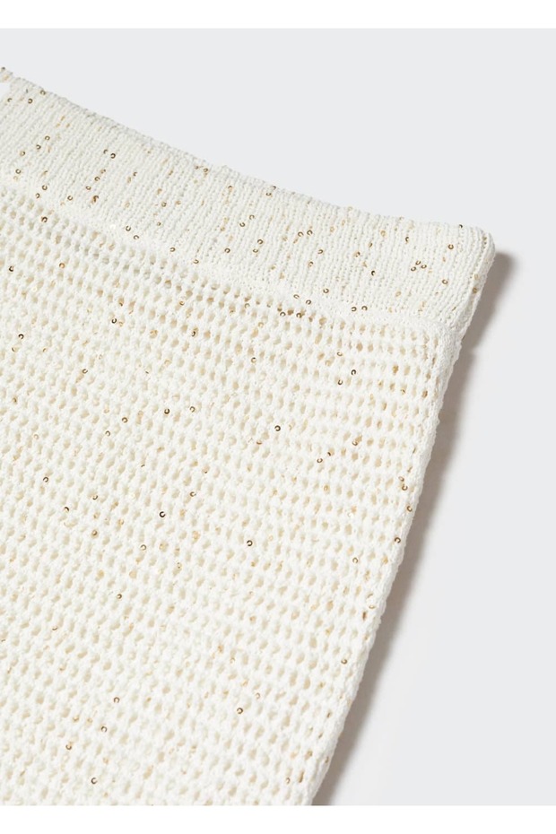 Ajur Örgü Triko Etek - 17