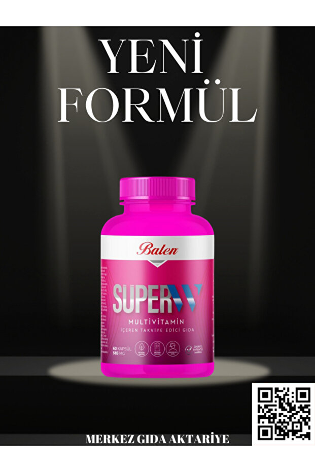 SÜPER-W MULTİVİTAMİN KAPSÜL - 1