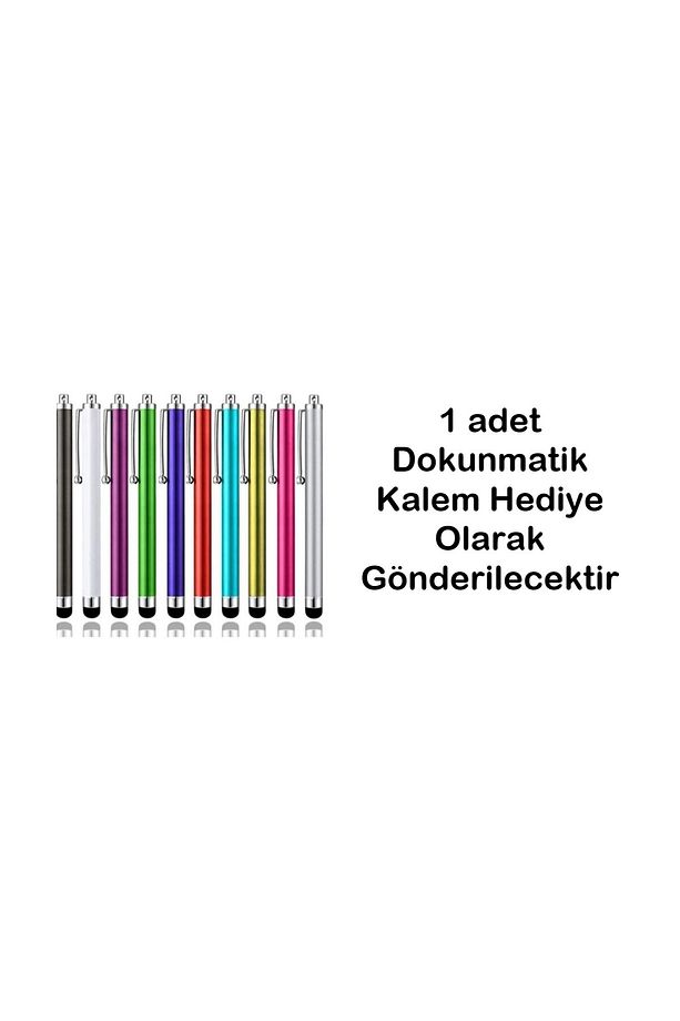 Honor Pad X9 11.6" Tablet İçin Uyumlu Şarjlı Touchpadli Yuvarlak Tuş RGB Bluetooth Klavye - 7