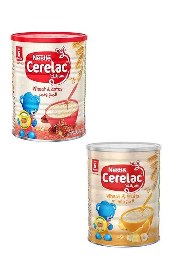 CERELAC WHEAT AND FRUİTS 400 GR + NESTLE CERELAC WHEAT AND DATES 400 GR (ORJİNAL) - 1