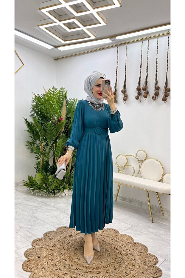 Tesettür Elbise - 1