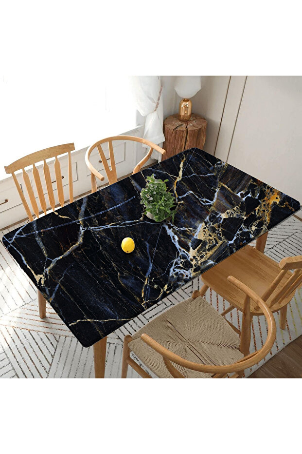 Marble Patterned Table Countertop Cabinet Countertop Kitchen Adhesive Foil Coating (Measure 150x70) Mr118
