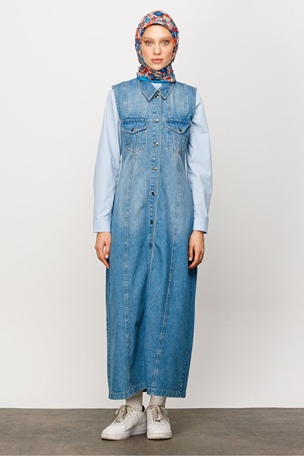 Eșarfă moale digitală cu model Daisy - 3