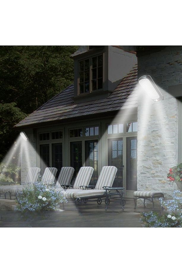 ® Sensörlü Güneş Enerjisi İle Şarj Olabilen Duvara Monte Solar Aydınlatma - 4