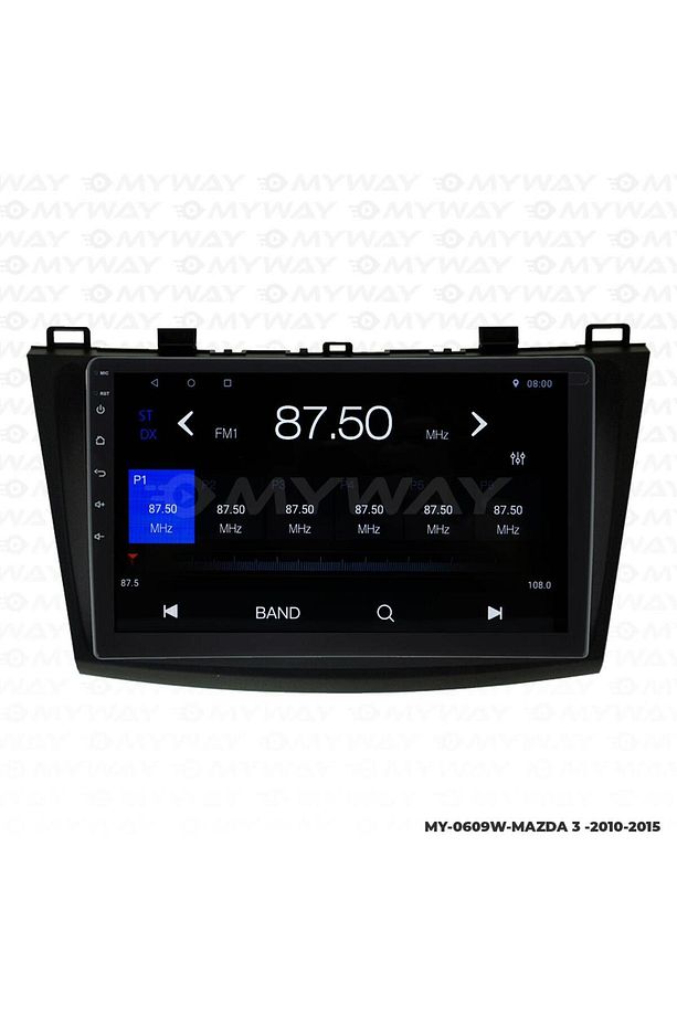 MAZDA 3 ANDROİD 12 MULTİMEDYA CARPLAY 2GB RAM+32GB HDD 2010-2015 NAVİGASYON EKRAN - 5