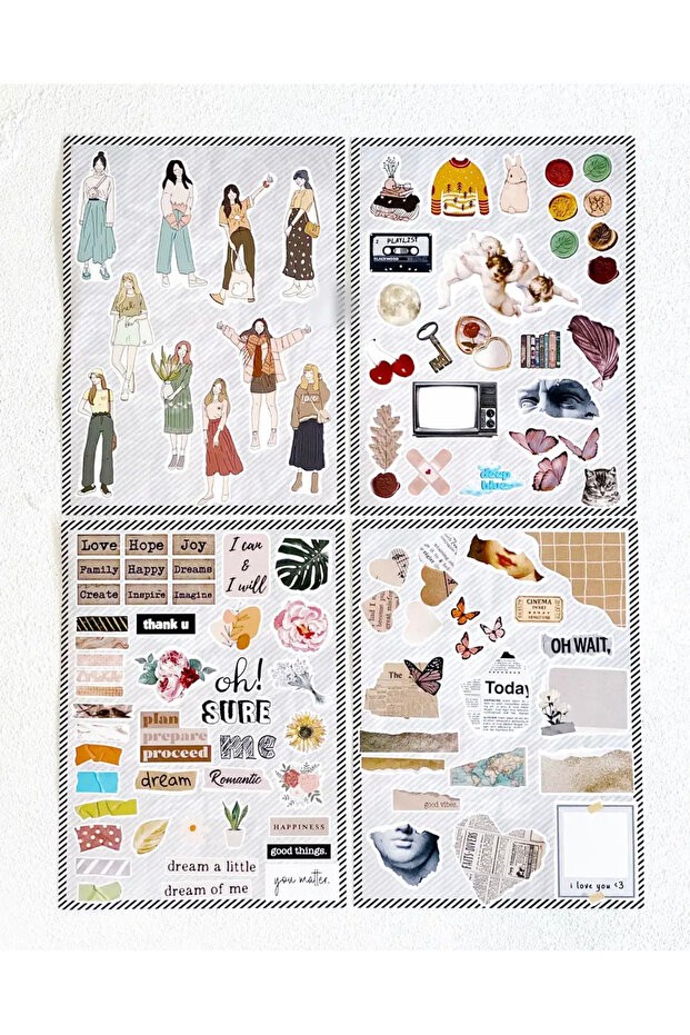 SCRAPBOOK LABEL SET