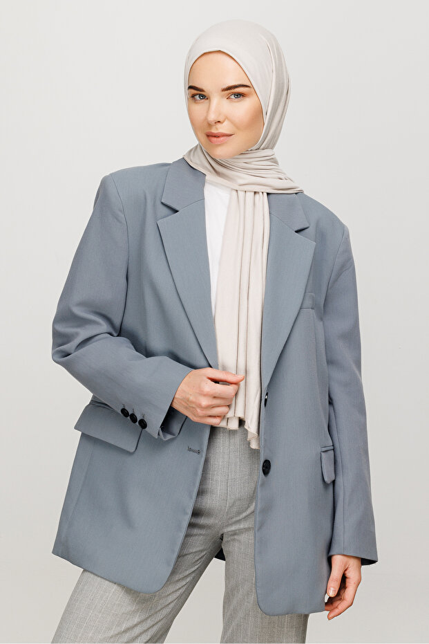 Combed Cotton Shawl - 2