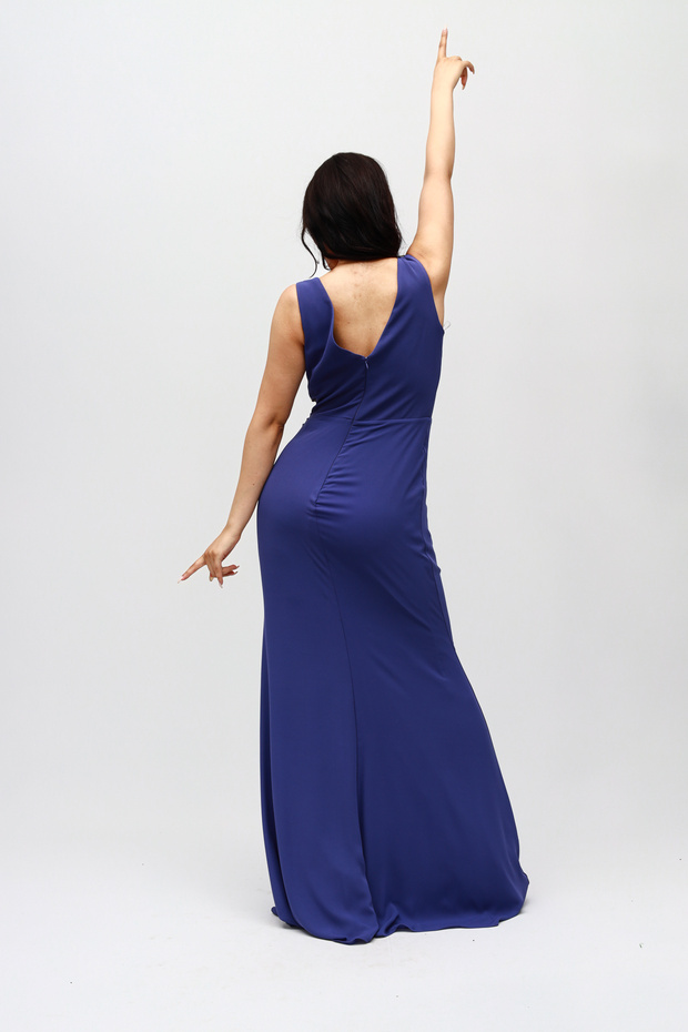 Göğüste Pul İşlemeli Abiye - 5