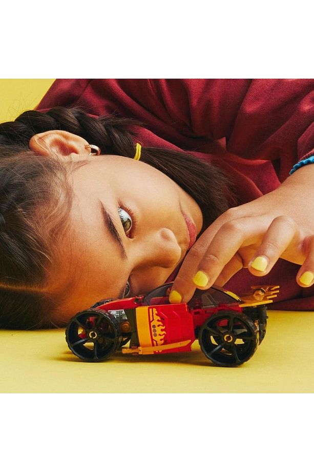 NINJAGO Kai’nin Ninja Yarış Arabası EVO 71780-6 Yaş ve Üzeri Çocuklar için Araba ve Kai Minif - 3