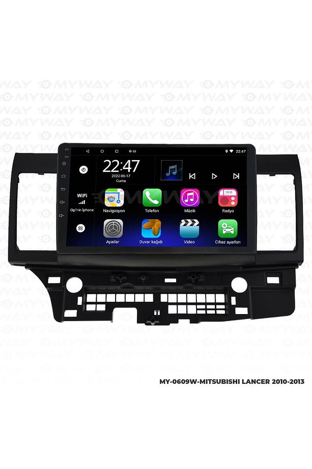 MİTSUBİSHİ LANCER ANDROİD 12 MULTİMEDYA CARPLAY 2GB RAM+32GB HDD NAVİGASYON EKRAN - 3