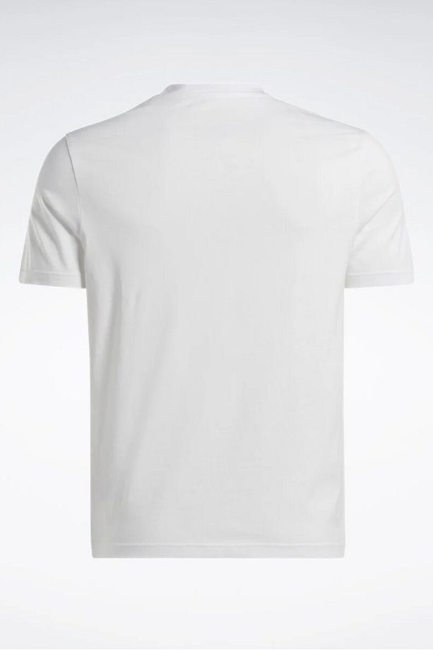 3F,Reebok Identıty Stacked L,Beyaz Erkek Tişört 101528058 - 4