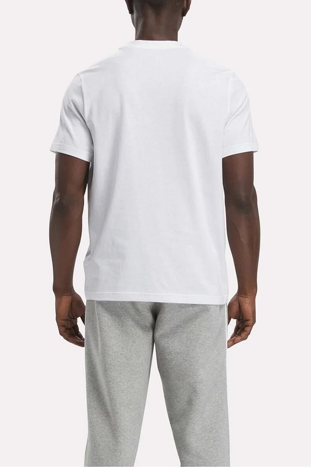 3F,Reebok Identıty Stacked L,Beyaz Erkek Tişört 101528058 - 2
