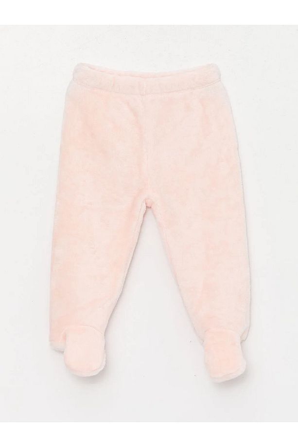 LCW baby Kapüşonlu Uzun Kollu Kız Bebek Fermuarlı Sweatshirt ve Pantolon 2'li - 3