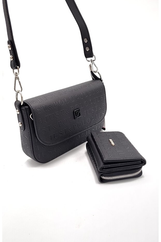 JUSTPOLO WOMEN'S BAG AND WALLET COMBINATION TM4090COMBIN