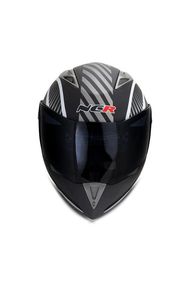Çene Açılır Kask Siyah Vizörlü Ece Belgeli - 1