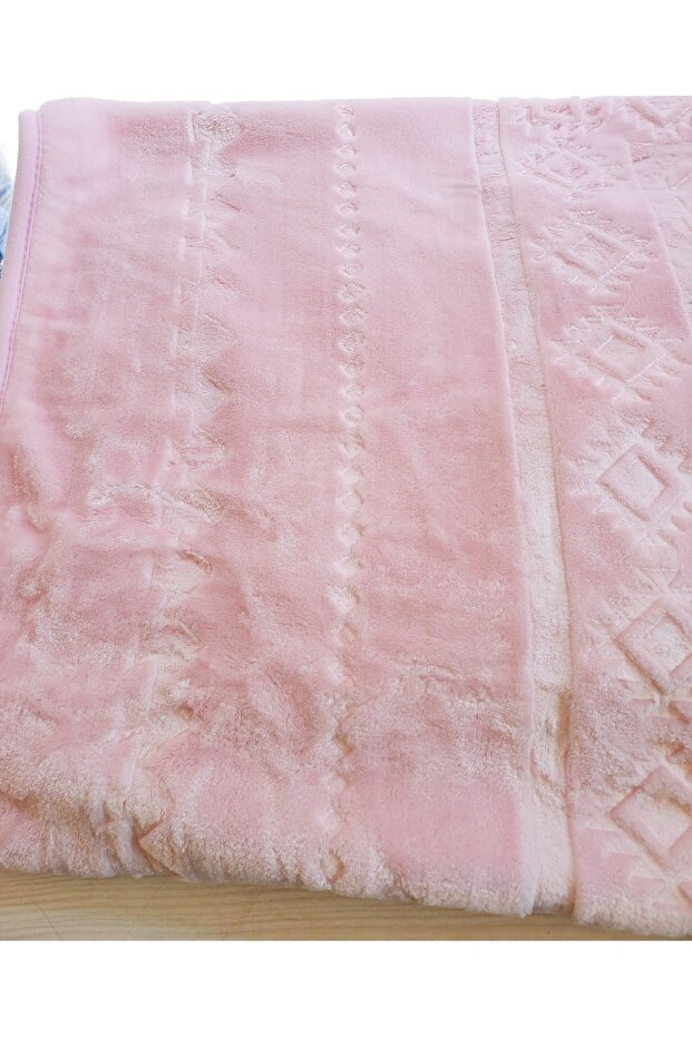 Tekstilci Özdilek Double Embos Blanket 3,5 Kg Outlet Ash Color