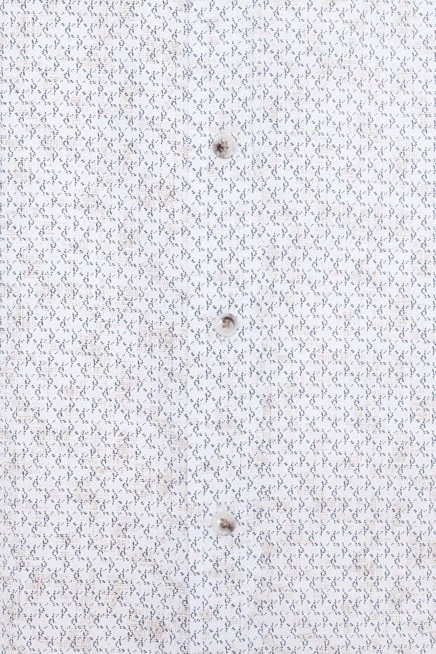 Kısa Kol Regular Kalıp Baskılı Gömlek - 2