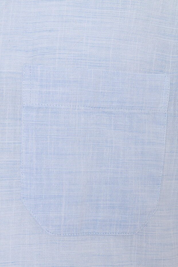 Kısa Kol Regular Kalıp Düz Gömlek - 3