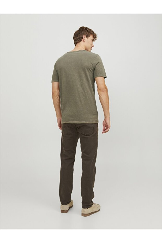 JJESPLIT NECK TEE SS - 7