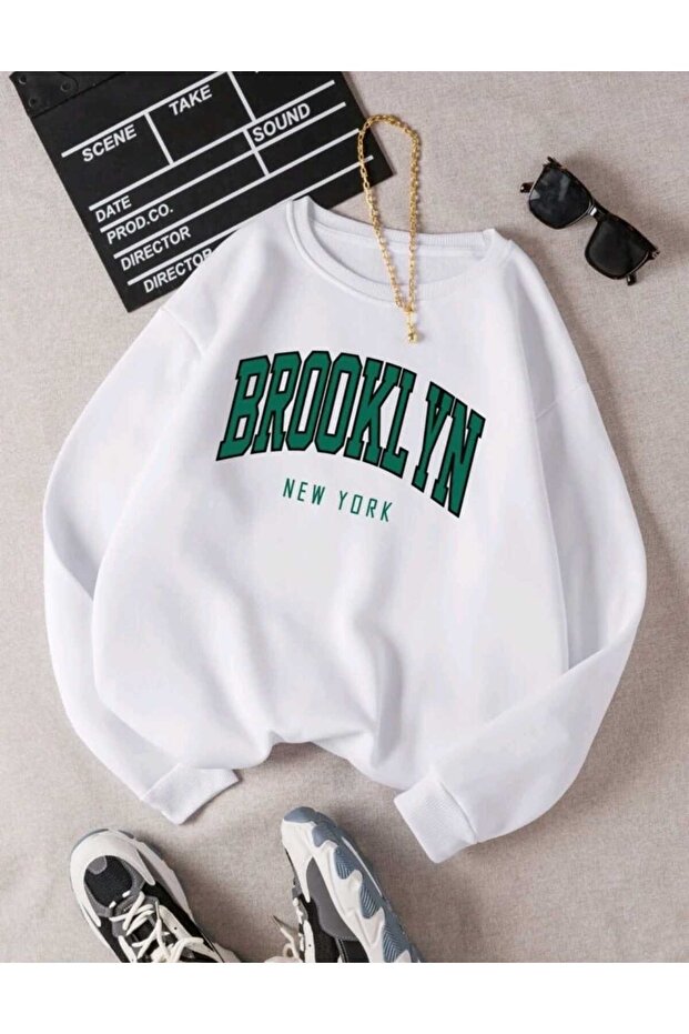 Brooklyn Printed Sweatshirt (Crew Neck) Unisex Cotton Special Series