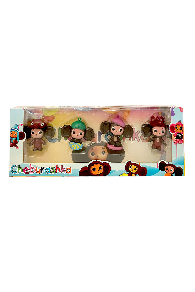 Ceburaska Cheburashka Toy Character Set of 4 - 2