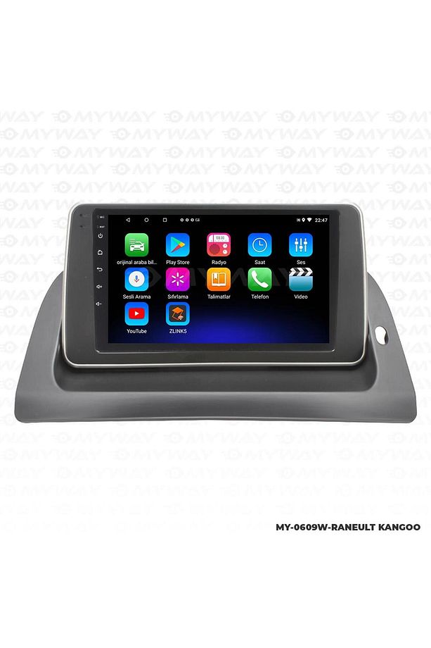 RENAULT KANGOO ANDROİD 12 MULTİMEDYA CARPLAY 2GB RAM+32GB HDD NAVİGASYON EKRAN - 1
