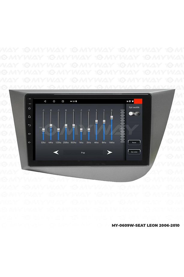 SEAT LEON ANDROİD 12 MULTİMEDYA CARPLAY 2GB RAM+32GB HDD 2006-2010 NAVİGASYON EKRAN - 4