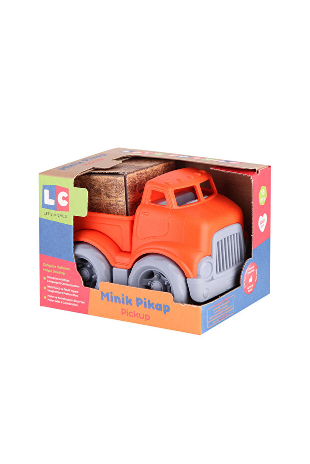 بيك اب صغير - برتقالي - 3