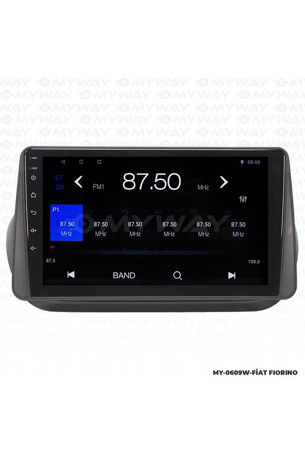 CİTROEN NEMO ANDROİD 12 MULTİMEDYA CARPLAY 2GB RAM+32GB HDD NAVİGASYON EKRAN - 6