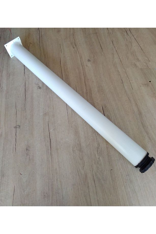 4 Adet- Metal Boru Ayak- Masa Ayağı-72,5cm-ayarlanabilir - 1