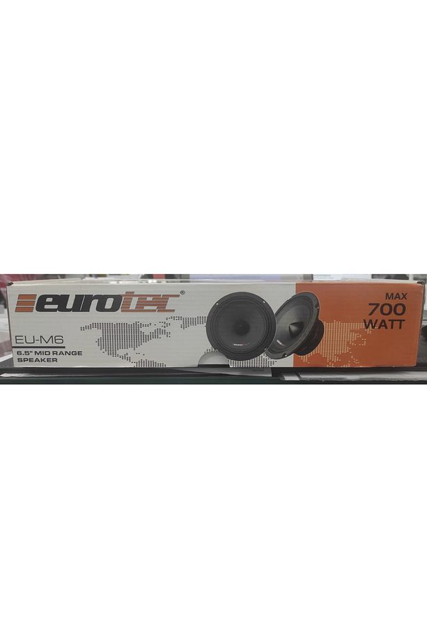 Eurotec Eu-m6 Kutusunda Yeni Seri 6.5” Çifti 1400w 6.5” Midrange Hoparlör - 3